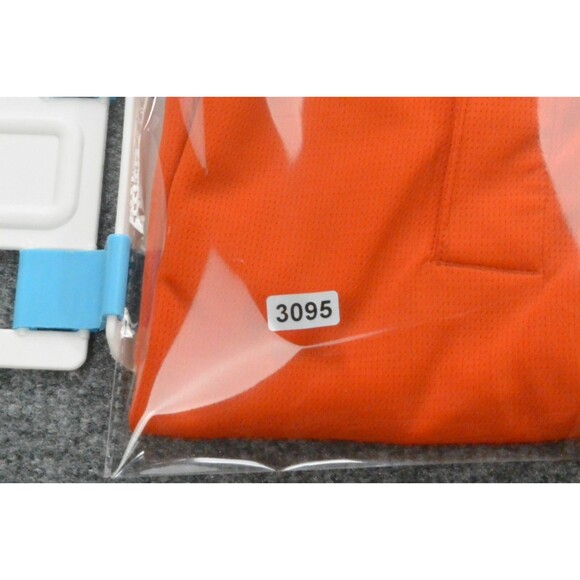 Adidas Polo Shirt Mens Med Orange Mercer Bears NCAA Short Sleeve‎ - Picture 10 of 10